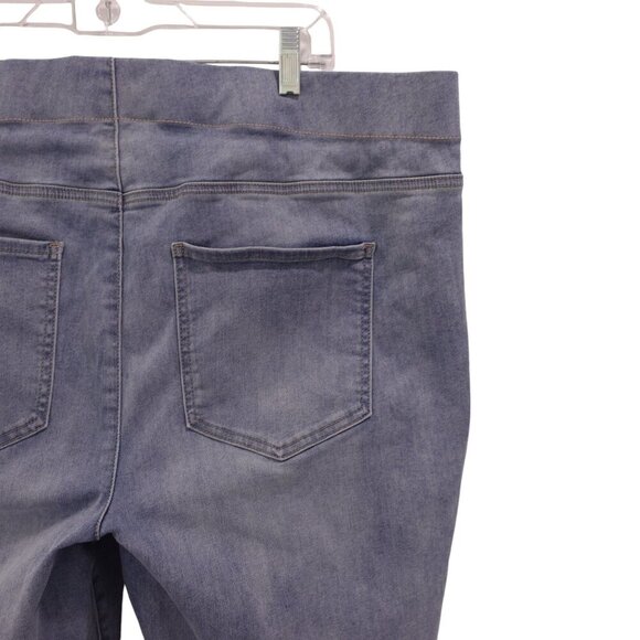 Sculpt-Her X NYDJ Super Skinny Ankle Jeans Sz 2X Blue Orion Wash Denim Pull On - Picture 9 of 13